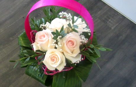 bouquet Rose-Marie D'fleurs fleuriste Fontenay le Comte